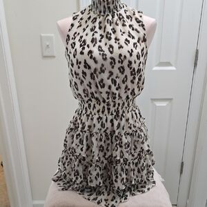 Express Animal Print Dress